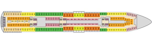 Carnival Elation Deckplan 6