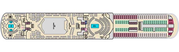 Carnival Firenze Deckplan 10