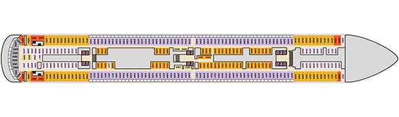 Carnival Firenze Deckplan 2