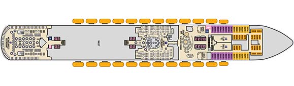 Carnival Firenze Deckplan 3