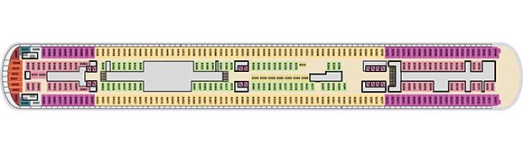 Carnival Firenze Deckplan 6