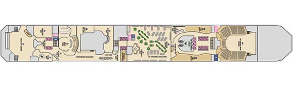 Carnival Freedom Deckplan 5