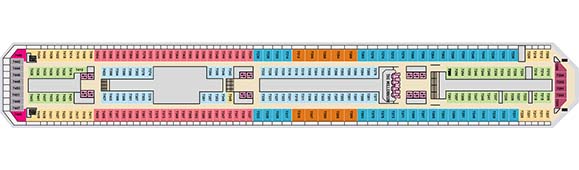 Carnival Freedom Deckplan 7