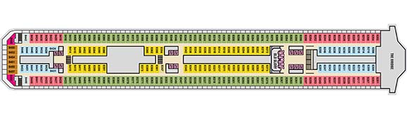 Carnival Glory Deckplan 8