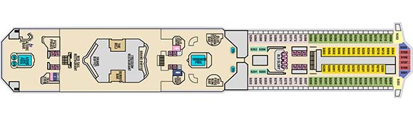 Carnival Glory Deckplan 9