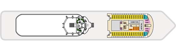 Carnival Horizon Deckplan 14