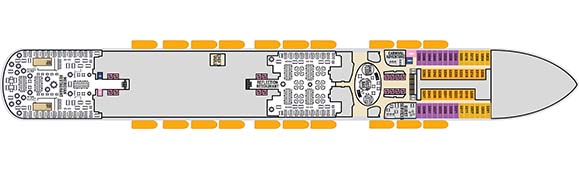 Carnival Horizon Deckplan 3