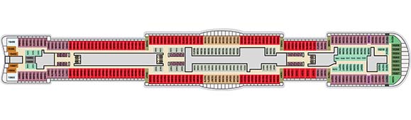 Carnival Jubilee Deckplan 15