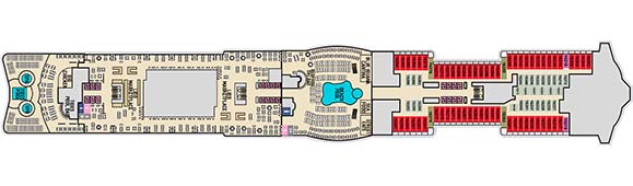 Carnival Jubilee Deckplan 16