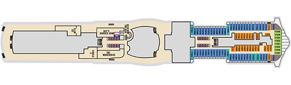 Carnival Jubilee Deckplan 17