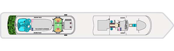 Carnival Jubilee Deckplan 18