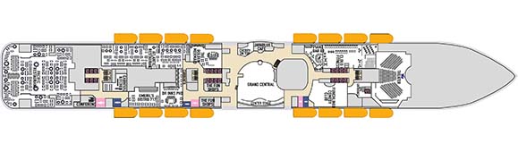 Carnival Jubilee Deckplan 6