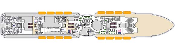 Carnival Jubilee Deckplan 7