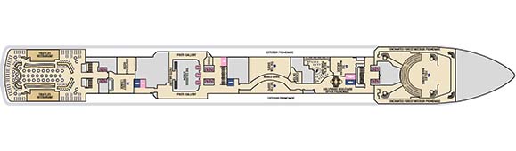 Carnival Legend Deckplan 3