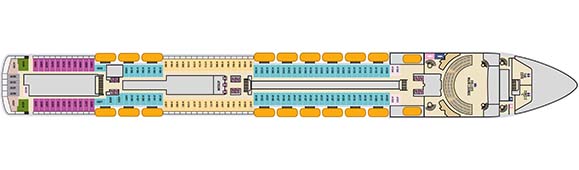 Carnival Legend Deckplan 4