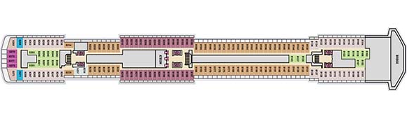 Carnival Legend Deckplan 8