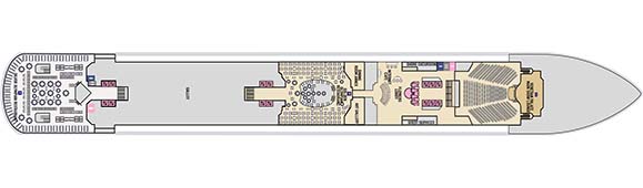 Carnival Liberty Deckplan 3