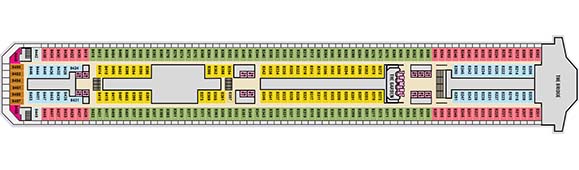 Carnival Liberty Deckplan 8