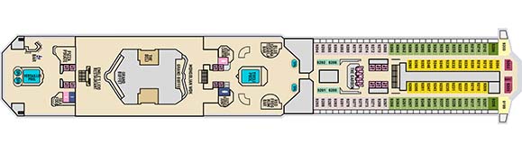 Carnival Liberty Deckplan 9