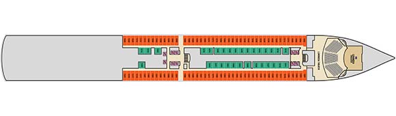 Carnival Luminosa Deckplan 1