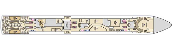 Carnival Luminosa Deckplan 3