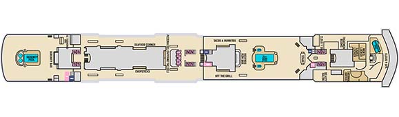 Carnival Luminosa Deckplan 9