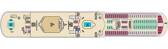 Carnival Magic Deckplan 10