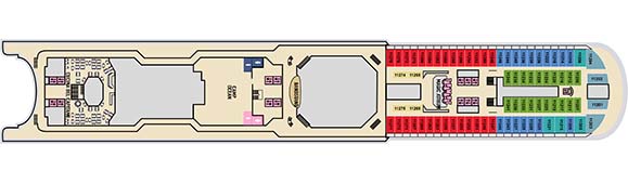 Carnival Magic Deckplan 11