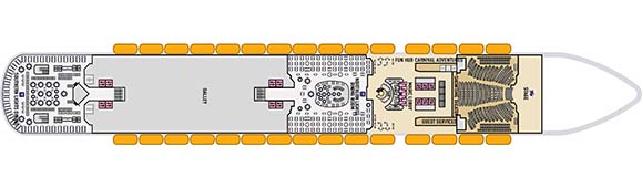 Carnival Magic Deckplan 3