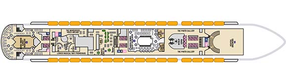 Carnival Magic Deckplan 4