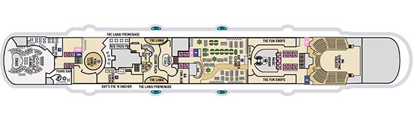 Carnival Magic Deckplan 5