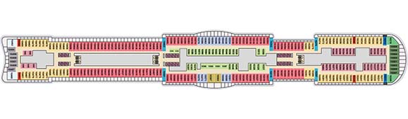 Carnival Mardi Gras Deckplan 10