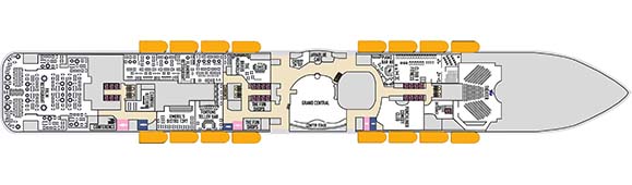 Carnival Mardi Gras Deckplan 6