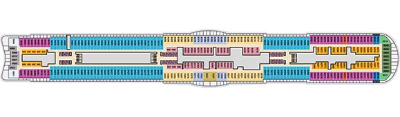 Carnival Mardi Gras Deckplan 9