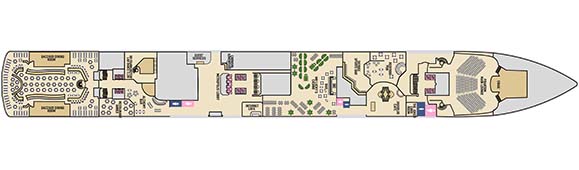 Carnival Miracle Deckplan 2