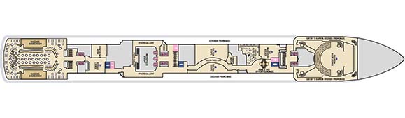 Carnival Miracle Deckplan 3