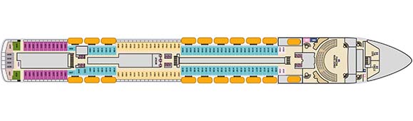 Carnival Miracle Deckplan 4