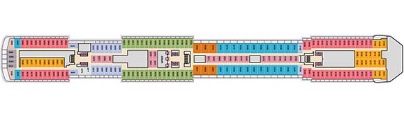 Carnival Miracle Deckplan 6