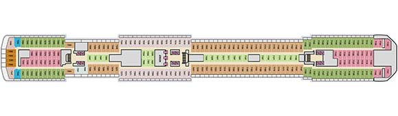 Carnival Miracle Deckplan 7