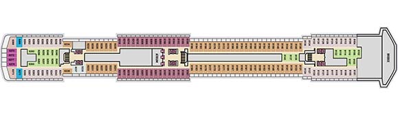 Carnival Miracle Deckplan 8