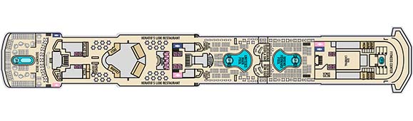 Carnival Miracle Deckplan 9