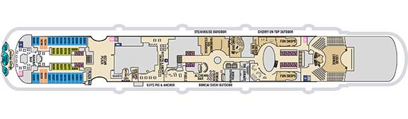 Carnival Panorama Deckplan 5