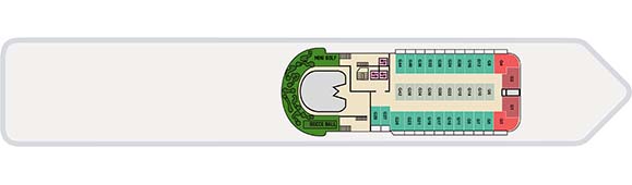 Carnival Paradise Deckplan 14