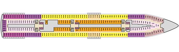 Carnival Paradise Deckplan 5