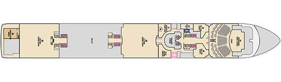 Carnival Paradise Deckplan 8