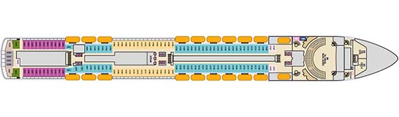 Carnival Pride Deckplan 4