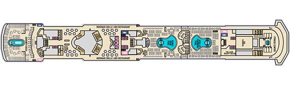 Carnival Pride Deckplan 9