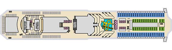 Carnival Radiance Deckplan 10