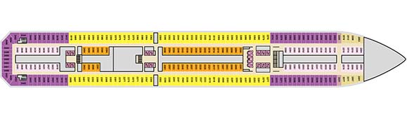 Carnival Radiance Deckplan 2