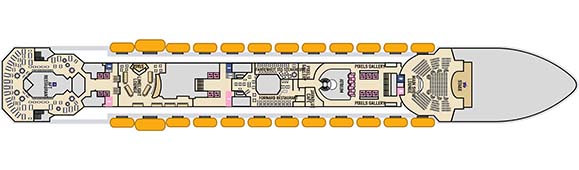 Carnival Radiance Deckplan 4